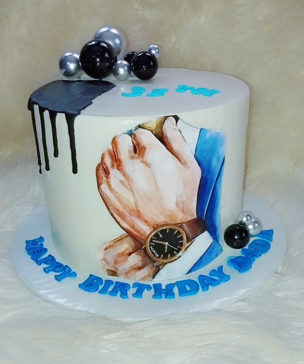  Gentleman Themed Cake