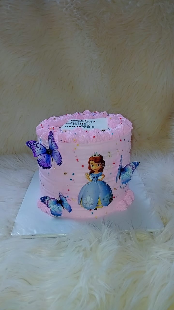 Sofia the Tirst Themed Cake